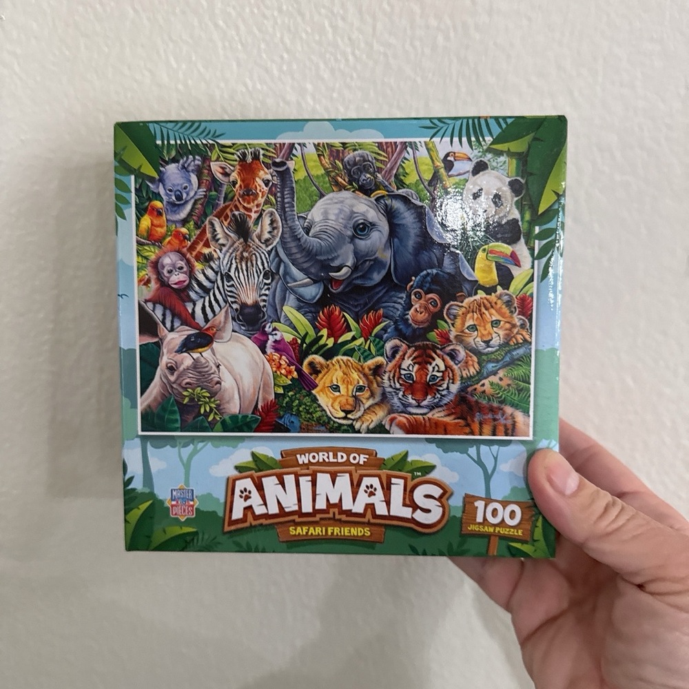 World of Animals Safari Friends 100 Puzzle